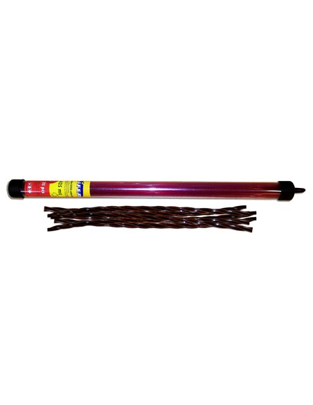 SIFER HILO DESBROZADORA ROJO CUADRADO 25 UND 3.0MMx425MM