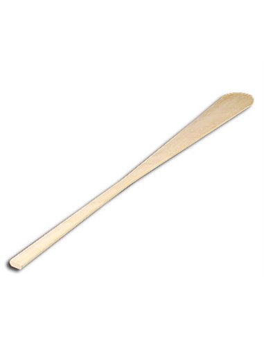 MENAJE MADERA ESPATULA 40 CM REDONDA  E40B