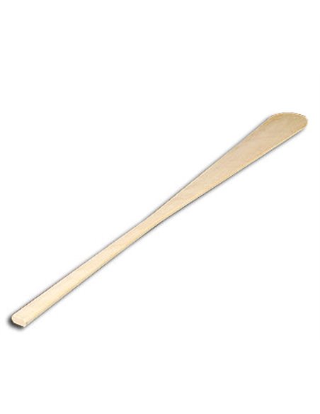 MENAJE MADERA ESPATULA 40 CM REDONDA  E40B