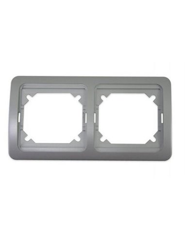 ELECTRICIDAD FINSTOCK MARCO DOBLE COLOR ALUM RETRACT 39823