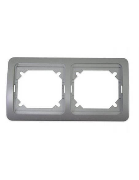 ELECTRICIDAD FINSTOCK MARCO DOBLE COLOR ALUM RETRACT 39823