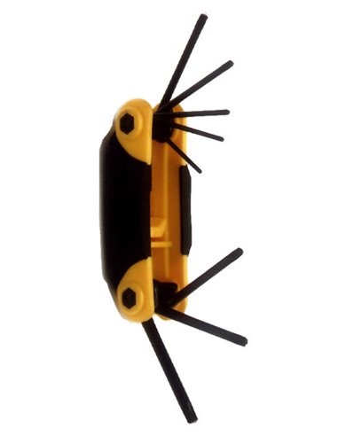 SIFER JUEGO LLAVES TORX  PAVONADA    8 PIEZAS NAVAJA3803