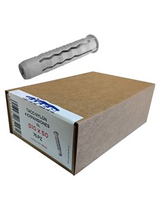 SIFER TACO NYLON SX 4 EXPANSIONES GL 10X50 CAJA 75 UND TGX1050