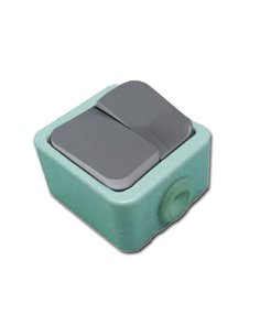 ELECTRICIDAD FINSTOC DOBLE INTERRUP CONMUT ESTANC BL 51003-70724