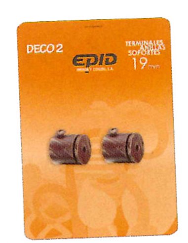 CORTINA FINSTOCK  2 SOPORTE BARRA 19 MM PASILLO CIL 11 NEGRO ORO