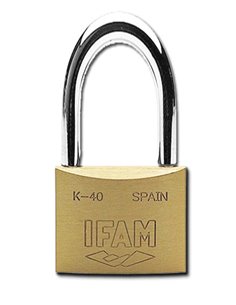 IFAM FINSTOCK CANDADOS LATON AL K-25  012510