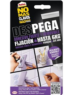 PATTEX ADHESIVO NO MAS CLAVO PEGA/DESPEGA REMOVIBlE 44GR2970832