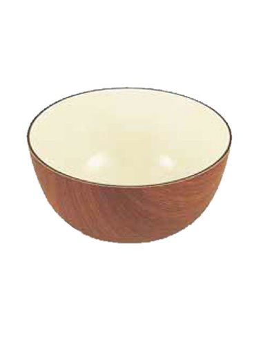 MENAJE BOL CONICO MADERA/BANANA 24CTM 3060/0410
