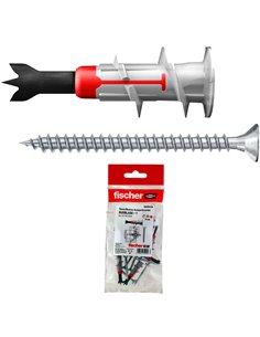FISCHER TACO DUOBLADE + TORNILLO BOLSA 10 UDS. 551594