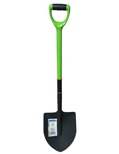 SIFER PALA PUNTA MANGO ANILLA FIBRA VERDE S543NY N� 3           
