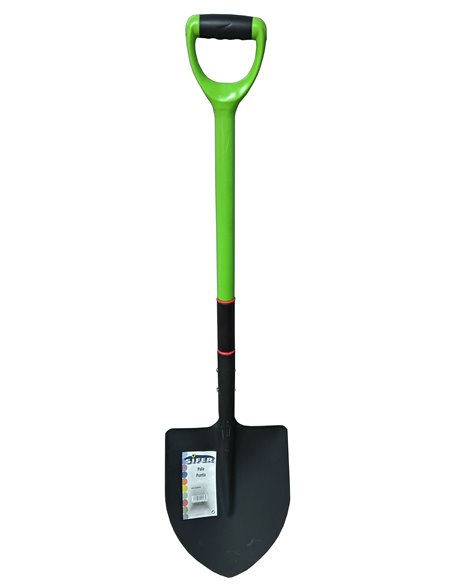 SIFER PALA PUNTA MANGO ANILLA FIBRA VERDE S543NY N� 3           