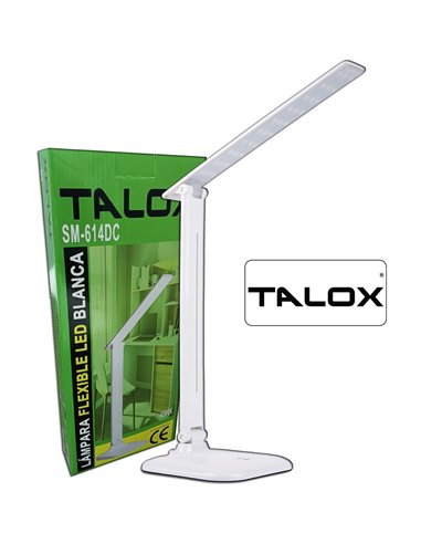 TALOX LAMPARA-FLEXO LED BLANCA REF. SM-614DC
