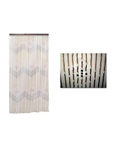 BAMBU FINSTOCK CORTINA GOMERA 90x200x50 FILAS BOLAS 3 CENEFAS