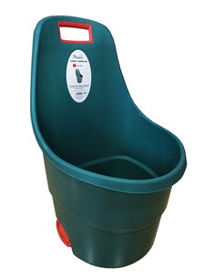 PLUVIA CARRO JARDIN VERDE CON RUEDAS 88,5x57x53 CM 48 LTSWH1360