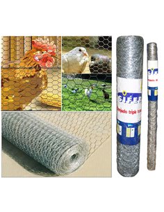 MALLA ENREJADO TRIPLE/TORSION SIFER DE 25 x 0.60 METROROLLO 50