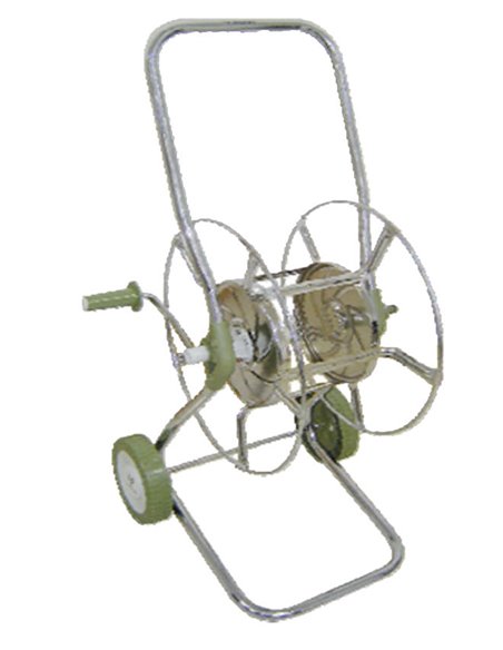 PLUVIA CARRO METALCON RUEDAS PORTAMANGUERAS  SIN MANGUERA 5833