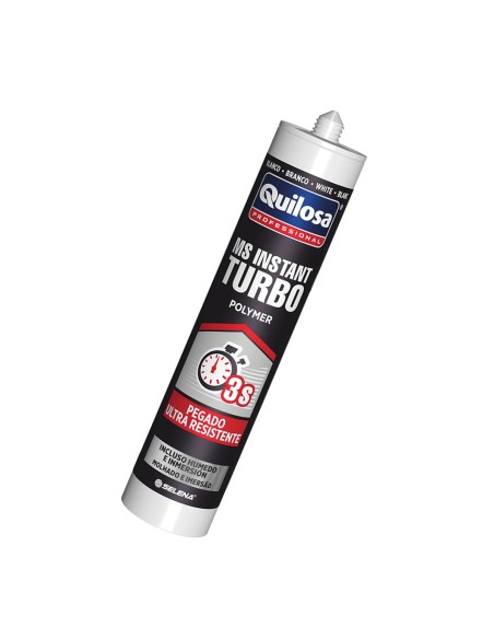 Quilosa polymer MS instant turbo seals/glues professional white
