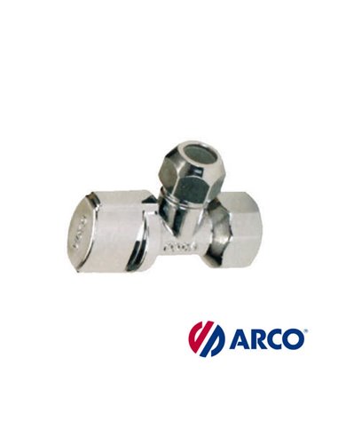 A-80 Verteiler-Eckventil mit Anschluss 1/2 bis 3/8 NV716 1 Einheit pro Box