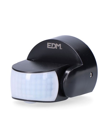 Motion and twilight sensor 15 m IP65 black