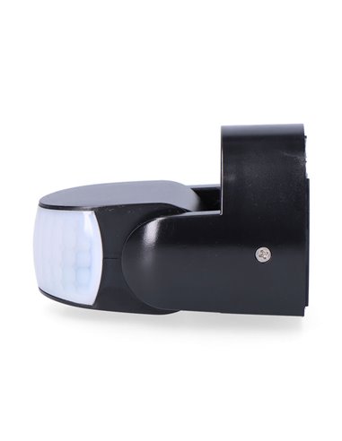 Motion and twilight sensor 15 m IP65 black