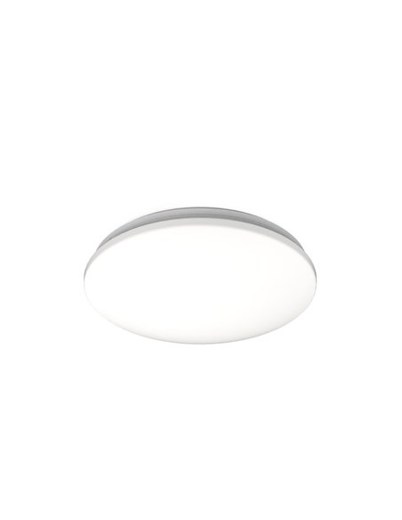 Runde LED-Deckenleuchte mit Sensor, 21 W, 4000 K, 2900 lm, 34,5 x 34,5 x 7,1 cm