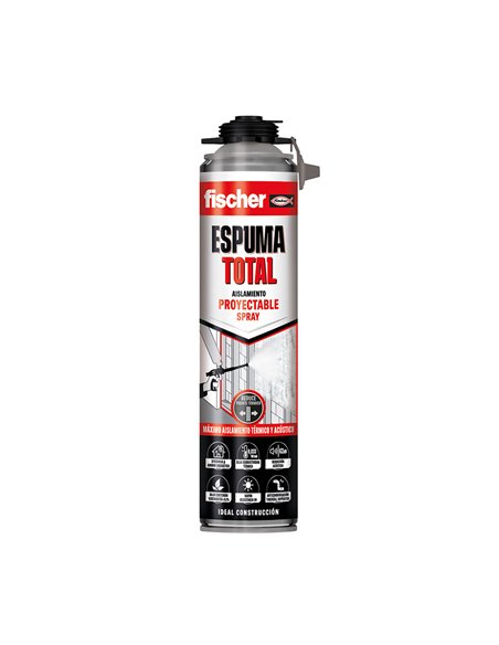 Mousse polyuréthane totale pulvérisable 700 ml