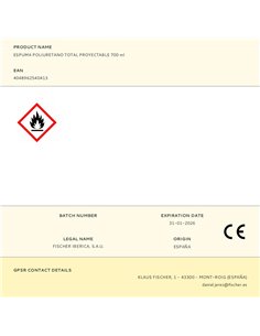 Insgesamt sprühbarer Polyurethanschaum 700 ml 2