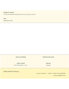 Duopower bigpack plugs ø6 x 30 mm, bag of 240 units 2