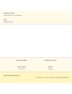 Extrator de saco de alumínio Kali 2
