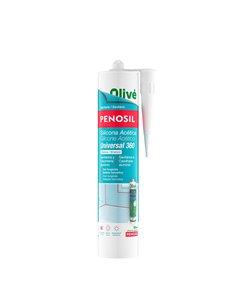 Silicone acético sanitário universal 360 branco 280 ml