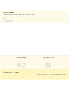 Refrescante de faróis e limpador extremo 325 ml 2
