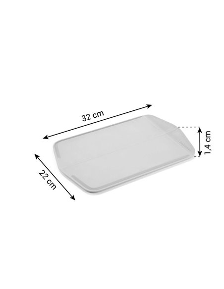 Compact folding cutting board, 32 x 22 cm