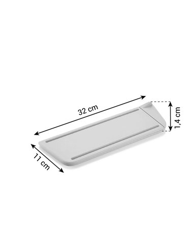 Compact folding cutting board, 32 x 22 cm