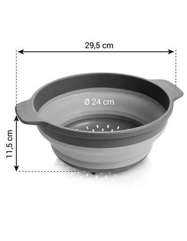 Grandchef folding colander ø24 cm