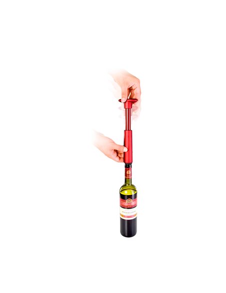 One wine vacuum pump + 2 stoppers