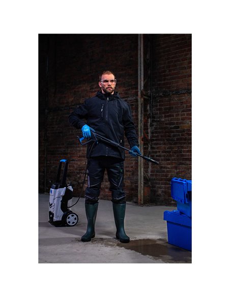 Gant en latex nylon double couche, 100% imperméable, taille 08