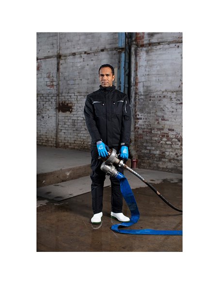 Double-coated latex nylon glove, 100% waterproof, size 08