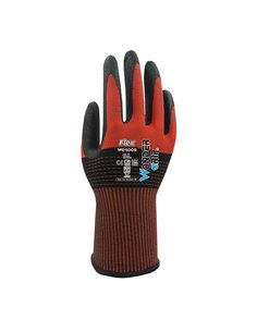 Guante nailon, palma recubierta nitrilo, talla 07 2