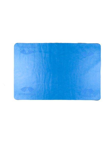 Toalla reutilizable refrescante envolvente, azul, 66 x 43 cm