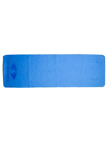 Reusable Cooling Wrap Towel, Blue, 26 x 8.5 inches