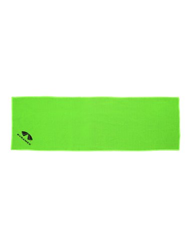 Toalha de microfibra reutilizável e refrescante, verde, 83 x 28 cm