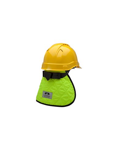 Cooling Reusable Head and Neck Protector, Yellow