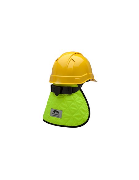 Cooling Reusable Head and Neck Protector, Yellow