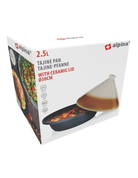 Tagine de cerâmica ø30 x 25 cm