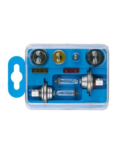 Set di luci per auto H7, 12 V, 9 pezzi