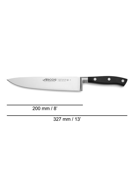 Coltello da cuoco serie Riviera 200 mm