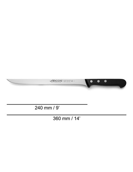 Flexibles Schinkenmesser, Universal-Serie, 240 mm