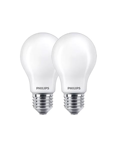 Standard LED bulb E27 9 W 1055 lm 4000 K daylight, 2 pcs