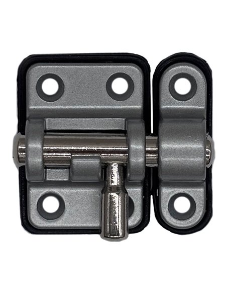 Reinforced pin, plastic base, 20 mm, matte chrome