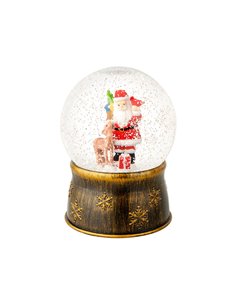 Weihnachtsmann Wasserspinner 17,5 x 13 x 6 cm